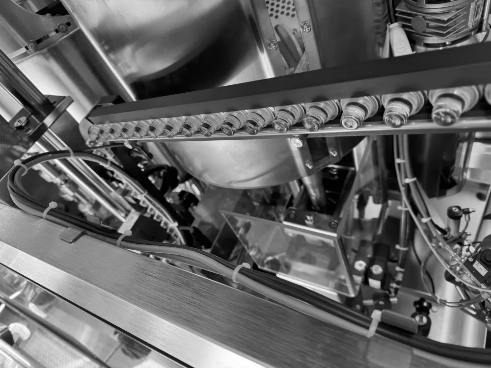 machine bouchon verre